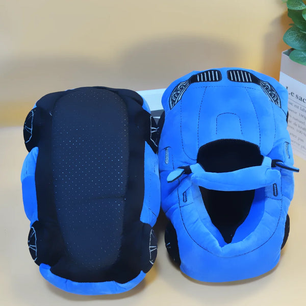 Cozy Car-Shaped Plush Slippers