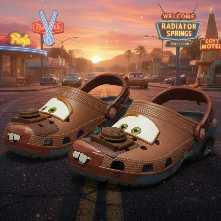 Cars Mater Slippers - SpeedStepz