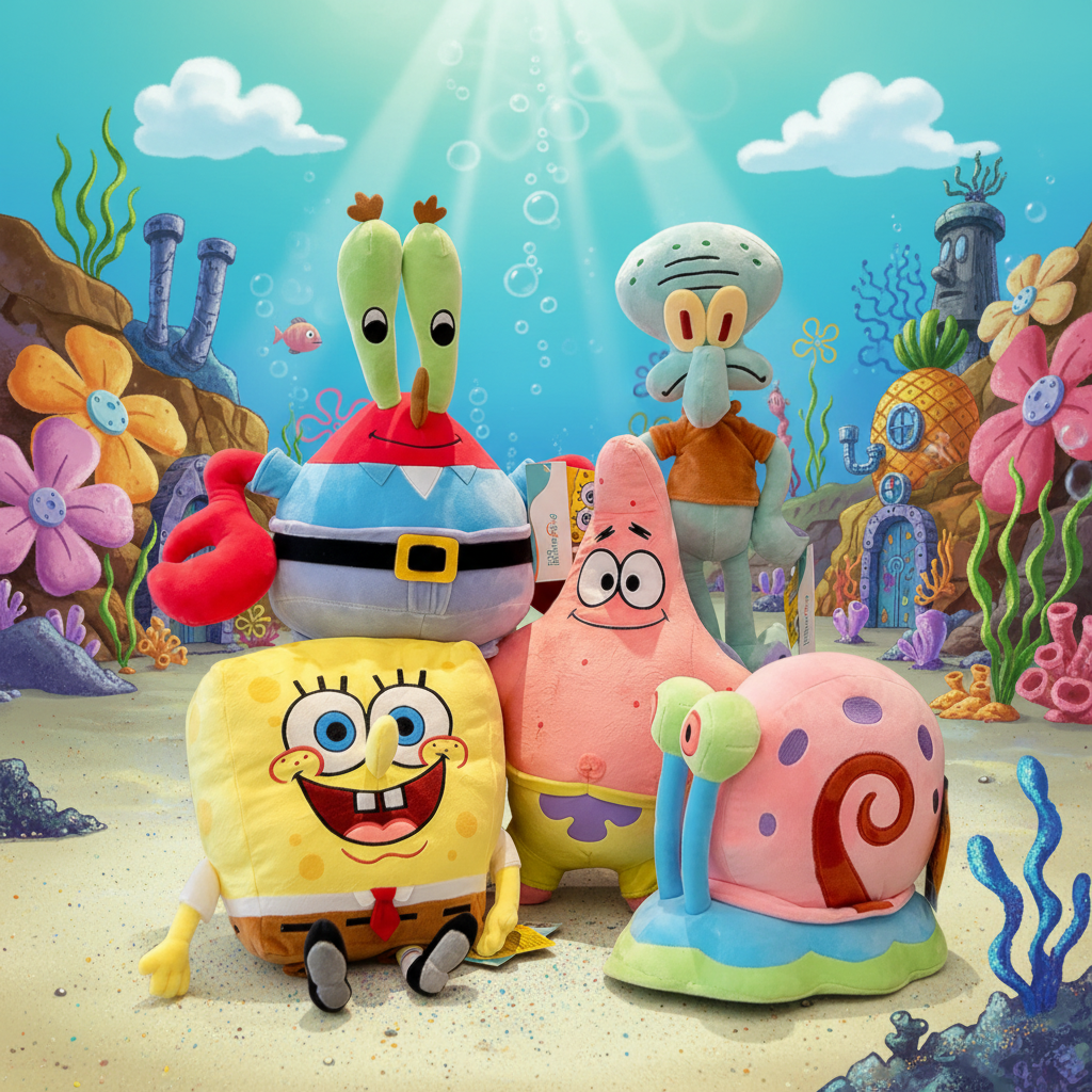 Spongebob Cartoon Plush Toys